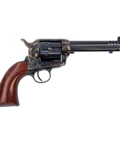 Uberti 1873 Single Action Cattleman Old West 45 (Long) Colt 5.5in Antique Steel Revolver - 6 Rounds