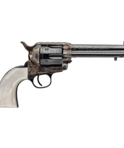 Uberti 1875 No. 3 Top Break 45 (Long) Colt 5in Polished Nickel Revolver - 6 Rounds