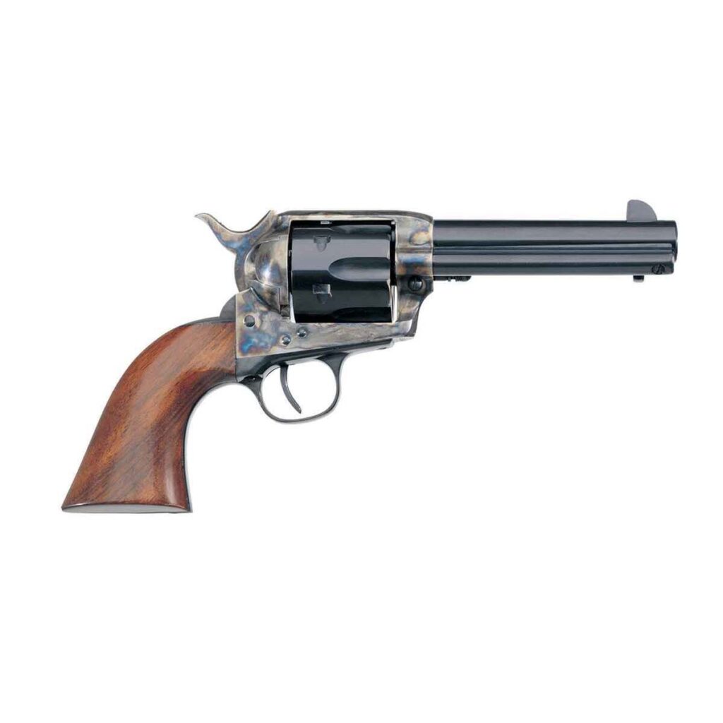 Uberti 1873 Single Action Cattleman 45 (Long) Colt 7.5in Polished Nickel Revolver - 6 Rounds