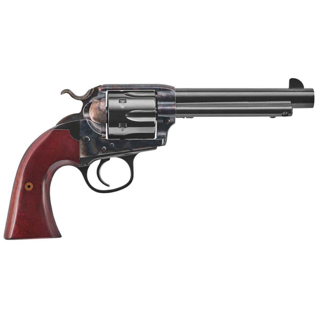 Uberti 1873 Single Action Cattleman Brass 357 Magnum 7.5in Blued Revolver - 6 Rounds