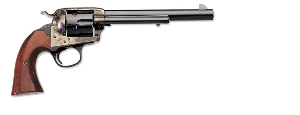 Uberti 1873 Limited Ed Engraved Cattleman Revolver NM Stainless Steel U356077, .45 Colt, 5 ½", Pearl Style Grip, Stainless Finish 9 Uberti 1873 Limited Ed Engraved Cattleman Revolver NM Stainless Steel U356077, .45 Colt, 5 ½", Pearl Style Grip, Stainless Finish