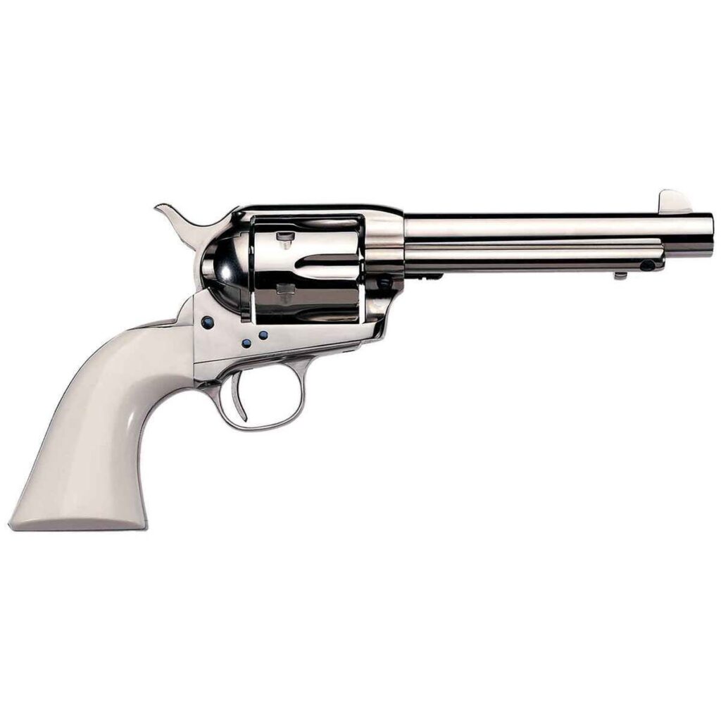 Uberti 1873 Single Action Cattleman Buntline 45 (Long) Colt 18in Blued Revolver - 6 Rounds