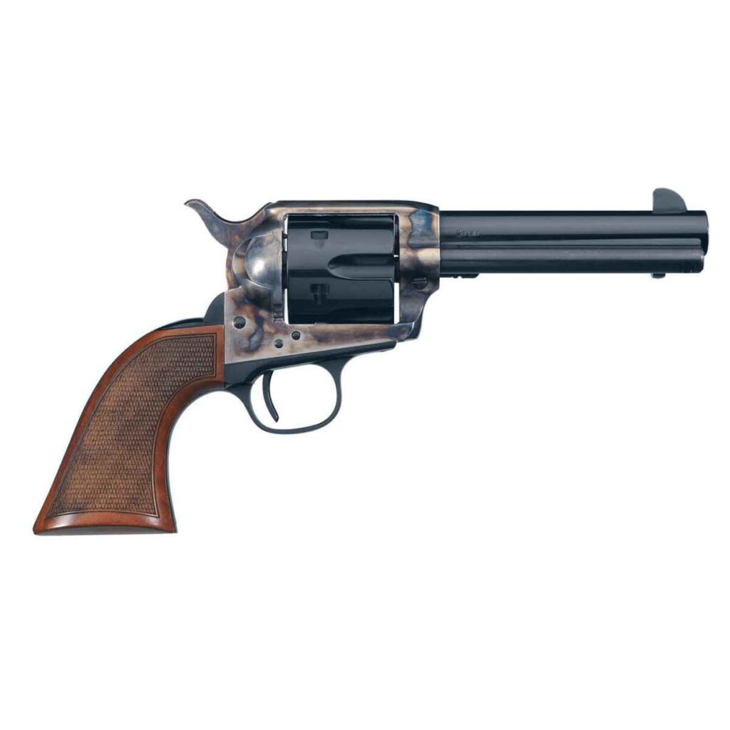 Uberti 1873 Single Action Cattleman El Patron Competition 45 (Long) Colt 4.75in Blue Revolver - 6 Rounds