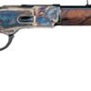 Uberti 1873 Rifle Half Octagonal Barrel Rifle, U342440, .45 Colt, 18", Walnut Stock, Case Hardened Finish 3 Uberti 1873 Rifle Half Octagonal Barrel Rifle, U342440, .45 Colt, 18", Walnut Stock, Case Hardened Finish