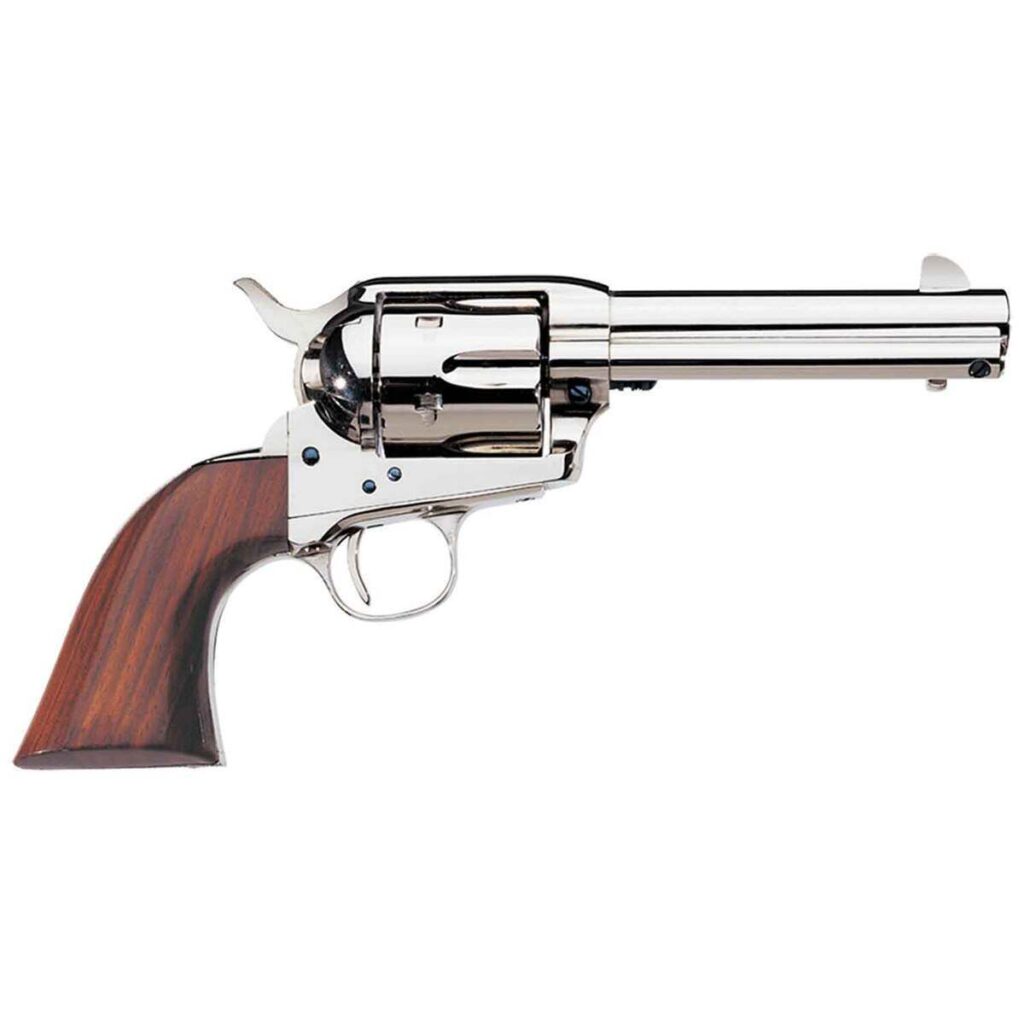 Uberti 1873 Single Action Cattleman Bird's Head New Model 45 (Long) Colt 4in Blued Revolver - 6 Rounds