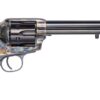 Uberti 1873 Single Action Cattleman Brass 357 Magnum 7.5in Blued Revolver – 6 Rounds