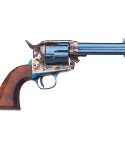 Uberti 1873 Single Action Cattleman Charcoal Blue 45 (Long) Colt 4.75in Blue Steel Revolver – 6 Rounds