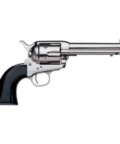 Uberti 1873 Single Action Cattleman Desperado 45 (Long) Colt 5.5in Polished Nickel Revolver – 6 Rounds