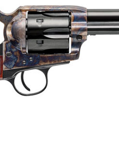 Uberti 1873 Single Action Cattleman El Patron Grizzly Paw 45 (Long) Colt 4in Blued Revolver – 6 Rounds
