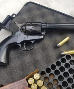 Uberti 1873 Single Action Cattleman Jesse James 45 (Long) Colt 5.5in Blued Revolver – 6 Rounds