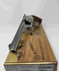 Uberti 1875 No. 3 Top Break 45 (Long) Colt 7in Polished Nickel Revolver – 6 Rounds