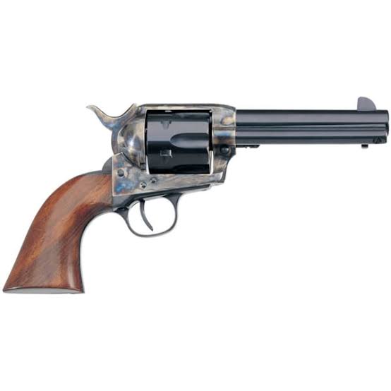 Uberti 1873 Cattleman II Steel 44-40 Winchester 5.5in Blued/Case Hardened Revolver - 6 Rounds 5 berti 1873 Cattleman II Steel 44-40 Winchester 5.5in Blued/Case