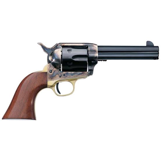 Uberti 1873 Single Action Cattleman Brass 9mm Luger 5.5in Blued Revolver - 6 Rounds 7 Uberti 1873 Single Action Cattleman Brass 9mm Luger 5.5in Blued Revolver – 6 Rounds